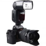 Wireless ISO 100 and 200mm Thinklite Flash for Sony DSLR Camera
