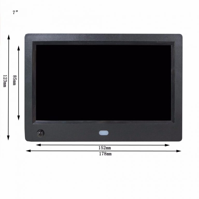 Motion sensor body sensor usb photo frame auto play picture video hd resolution photo display screen digital photo frame 7 inch 3 Motion sensor body sensor usb photo frame