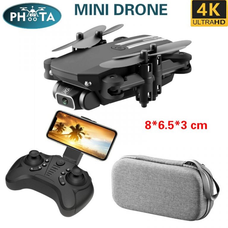 2020 Mini RC Drone 4K HD Camera WIFI altitude hold Foldable Quadcopter Headless Mode 360 Roll Pocket Helicopter indoor Toy Dron