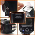 Universal Flash Light Speedlite For Fujifilm Olympus Nikon Canon