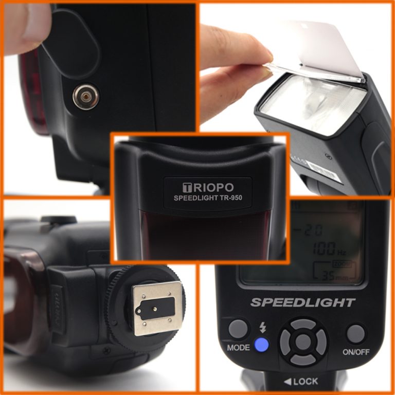 Universal Flash Light Speedlite For Fujifilm Olympus Nikon Canon