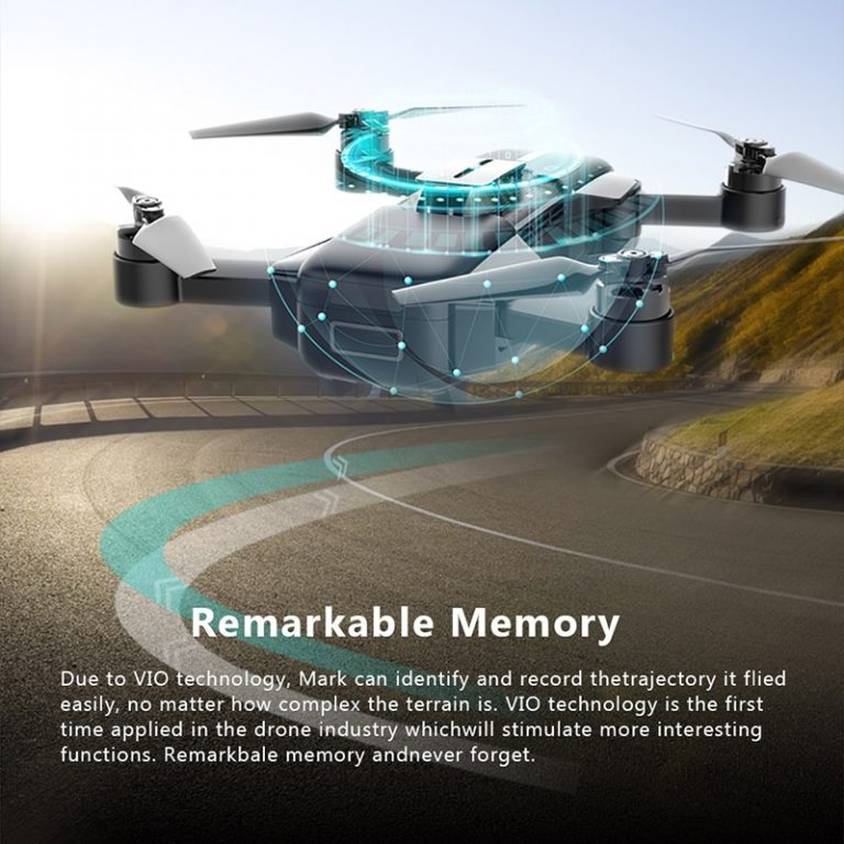 Drone FPV With 1080P HD Camera GPS VIO Positioning Smart Gimbal