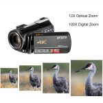 ORDRO 4K WiFi Digital Video Camera Camcorder Recorder DV 24MP