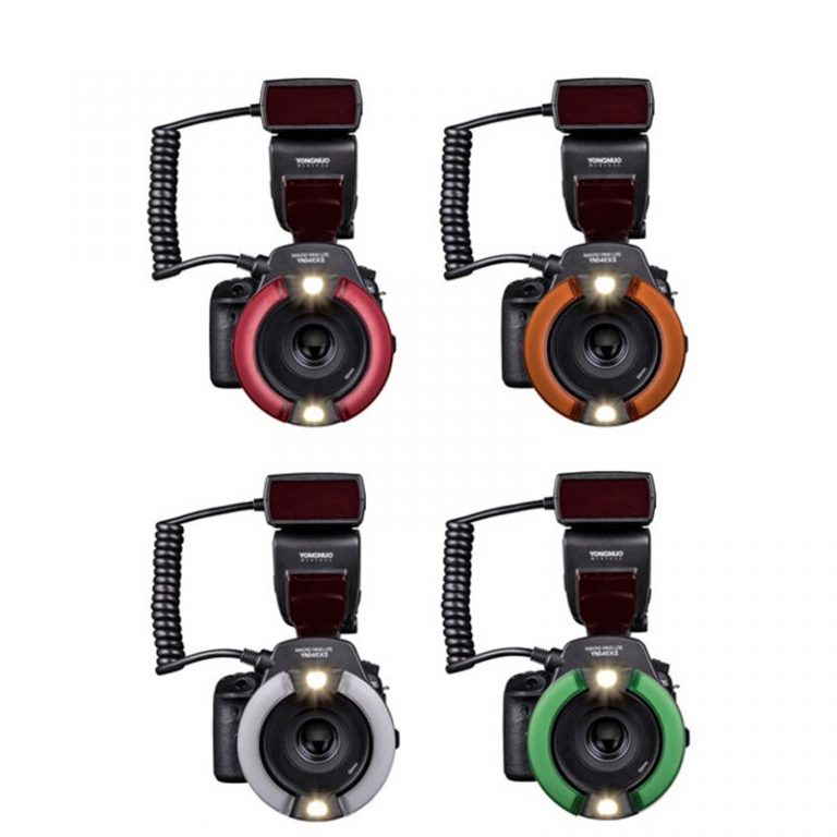 Ring Flash Light Double Lamp Macro Flash for Canon 5D4