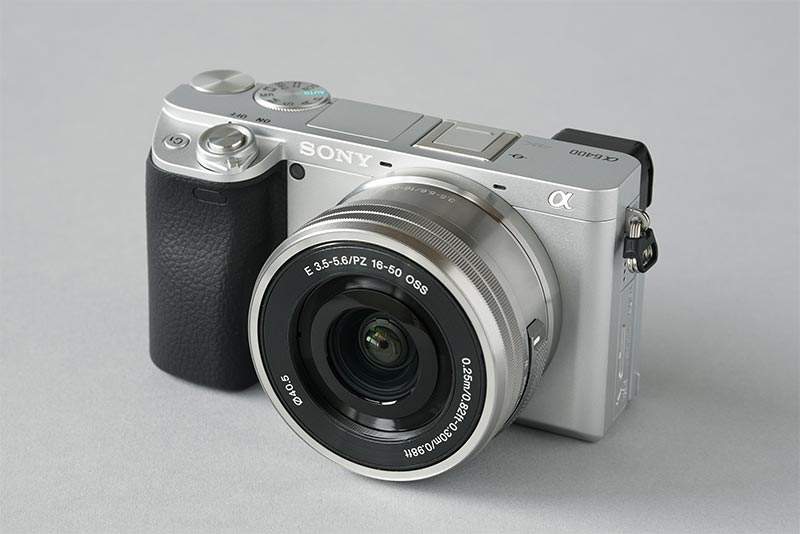 Sony Alpha A6400 A6400L Mirrorless 4K Wi-Fi Digital Camera & 16-50mm Lens Kit - Silver Color