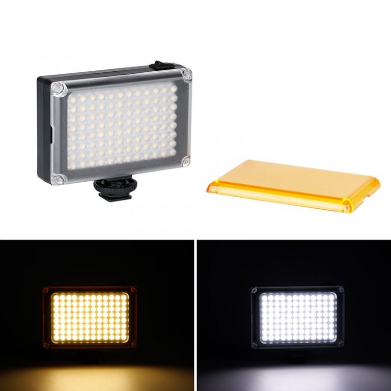 LED Video Light Photo Lighting On Camera Rechargeable