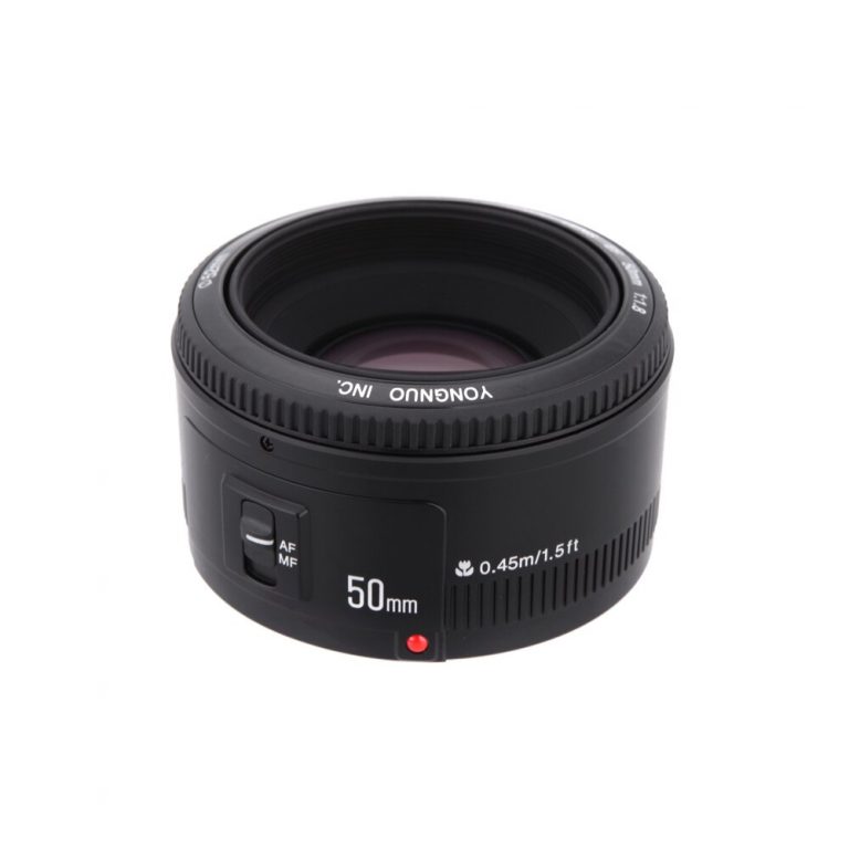 YONGNUO YN 50mm Lens fixed focus lens EF 50mm F/1.8 AF/MF lense Large Aperture Auto Focus Lens For Canon DSLR Camera