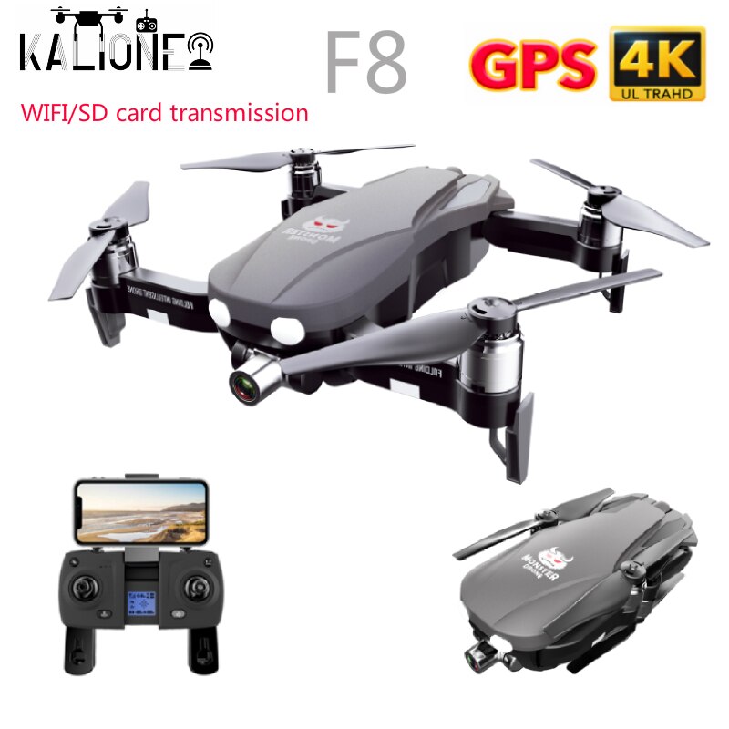 F8 GPS Drone 4K Two-Axis Anti-Shake Self-stabilizing gimbal Camera Quadrocopter RC Helicopter SD card profissional VS F11 L109