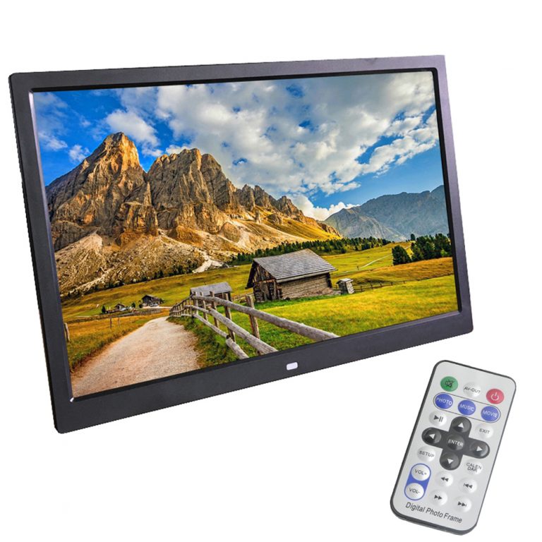 12 Inch Digital Photo Frame LED Backlight HD 1280*800 Electronic Album Picture Music Video Full Function Good Gift Free Shipping