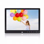 Picture Frame Clock Calendar Remote Control Built-in Speaker