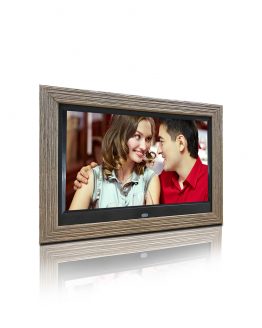 10 inch wooden frame advertising digital photo frame digital photo album autoplay picture video support 1080P