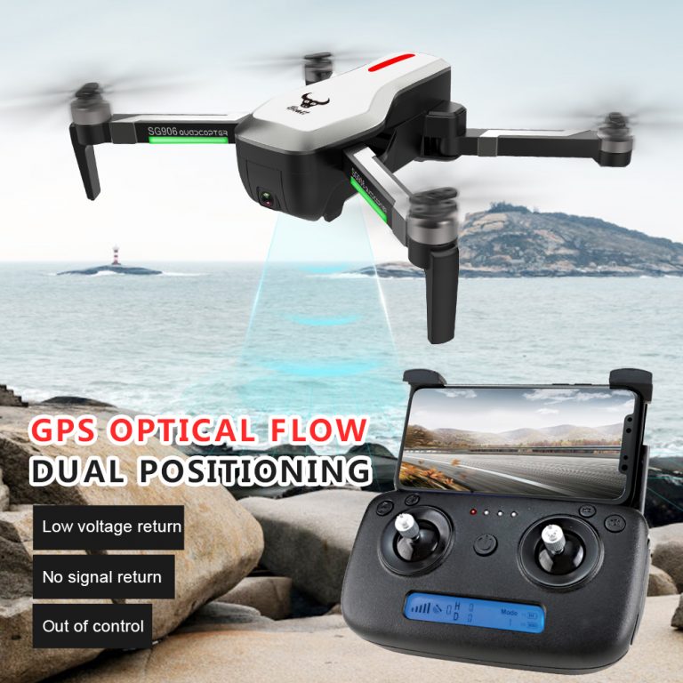 RC Drone GPS 5G WIFI FPV 4K Ultra HD Wide Angle Dual Camera Brushless