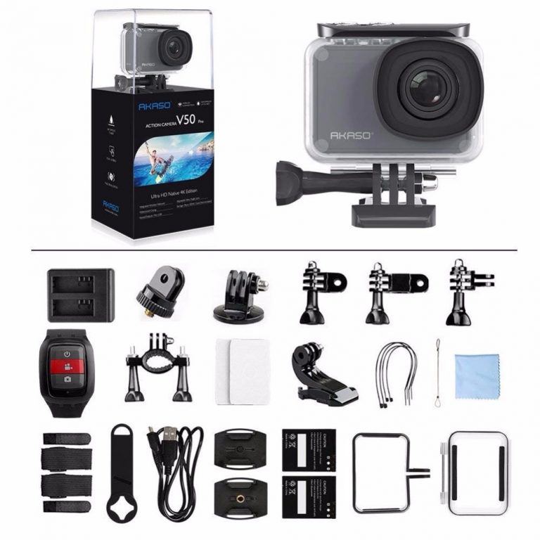 AKASO V50 Pro Native 4K/30fps 20MP WiFi Digital Action Camera