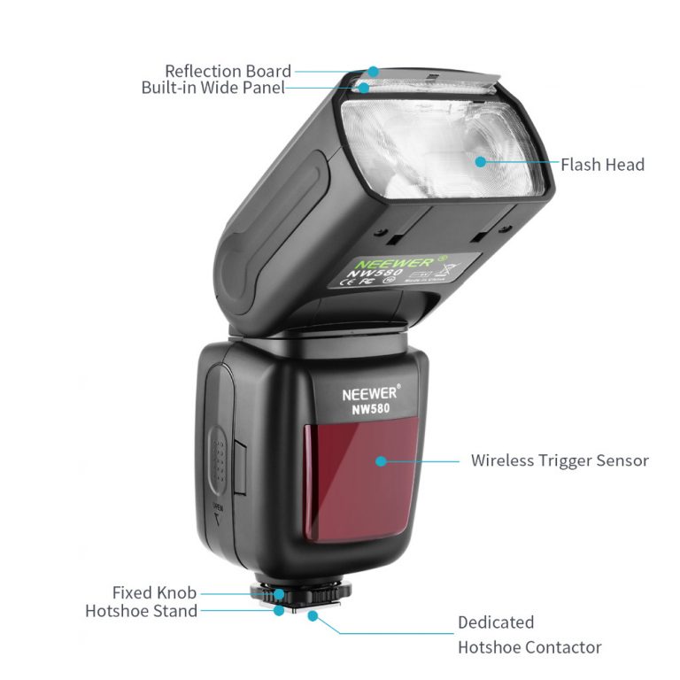 Wireless Flash Speedlite for Canon Nikon Sony Panasonic