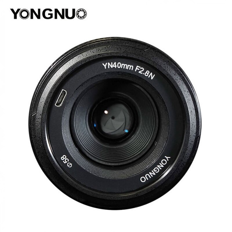 YONGNUO YN 40mm F2.8 Camera Lens for Nikon YN40 Lenses AF MF Standard Prime Lens for Nikon DSLR Cameras