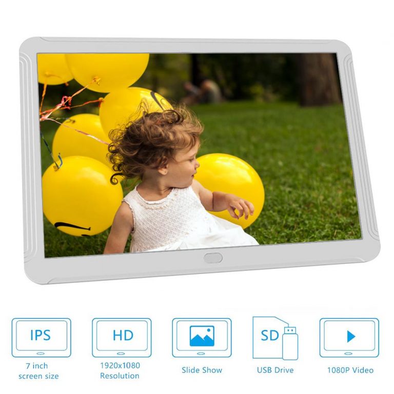 New 7 Inch Screen LED Backlight HD 1920*1080 Digital Photo Frame Electronic Album Picture Music Movie Full Function Good Gift 3 Ultimate 7-Inch LED Digital Photo Frame: Show Your Memories in Style