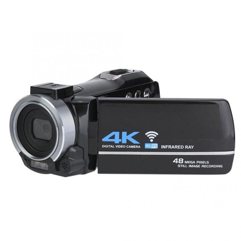270 Degree Rotation 3 Inch IPS Screen 4K 48MP HD Digital DV Camera