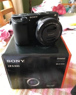 Sony A6300 Mirrorless Digital Camera ILCE-A6300L with 16-50mm Lens -24.2MP -4K Video -wifi Brand New