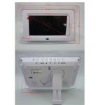 7 Inch Digital Photo Frame HD – Ultra-Thin Portable Electronic Album with LCD Screen