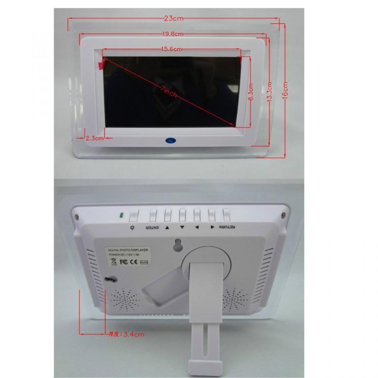 7 inch digital photo frame hd electronic photo album ultra-thin portable lcd screen wedding photo digital frame gift 4 7 Inch Digital Photo Frame HD β Ultra-Thin Portable Electronic Album with LCD Screen