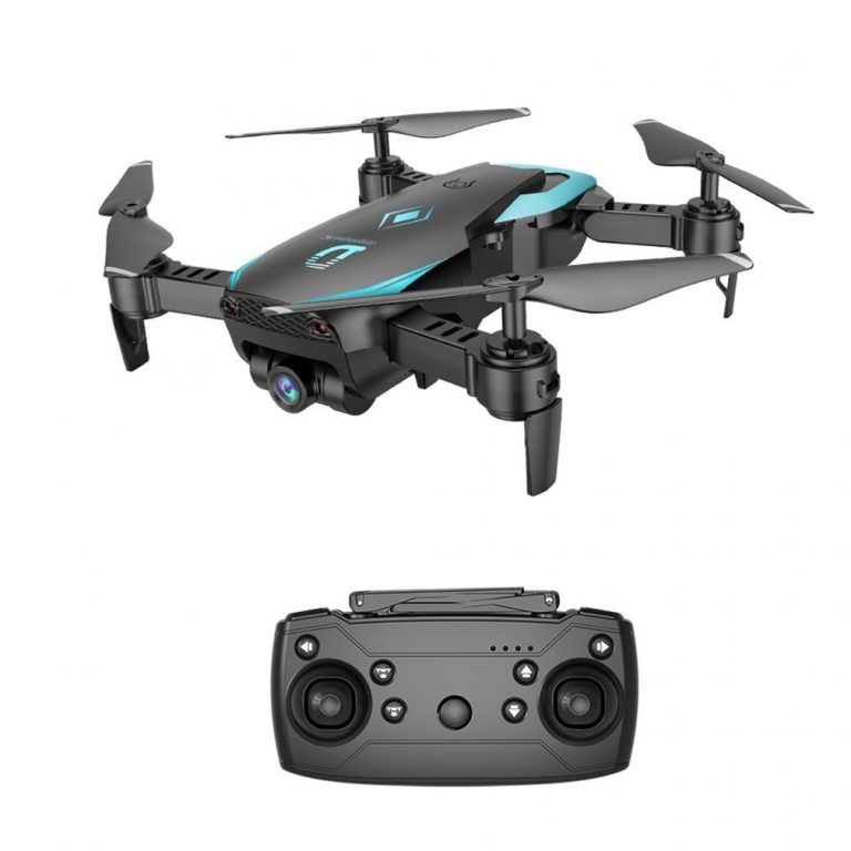 Drone Quadcopter X12 4CH RC Foldable Altitude Hold with Wifi Camera Live Video One Key Return Headless Mode 3D Flip 3 Non-Bluetooth Waterproof Pedometer Fitness Watch β Step & Calorie Tracker, No App Needed