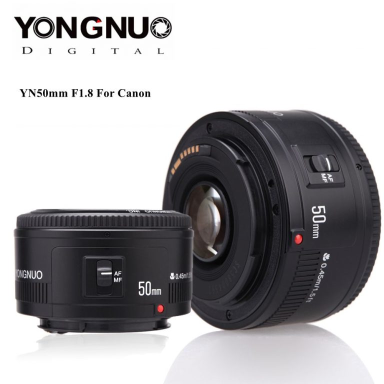 YN50mm f/1.8 AF Lens YN50 Aperture Auto Focus lenses Large Aperture for Canon