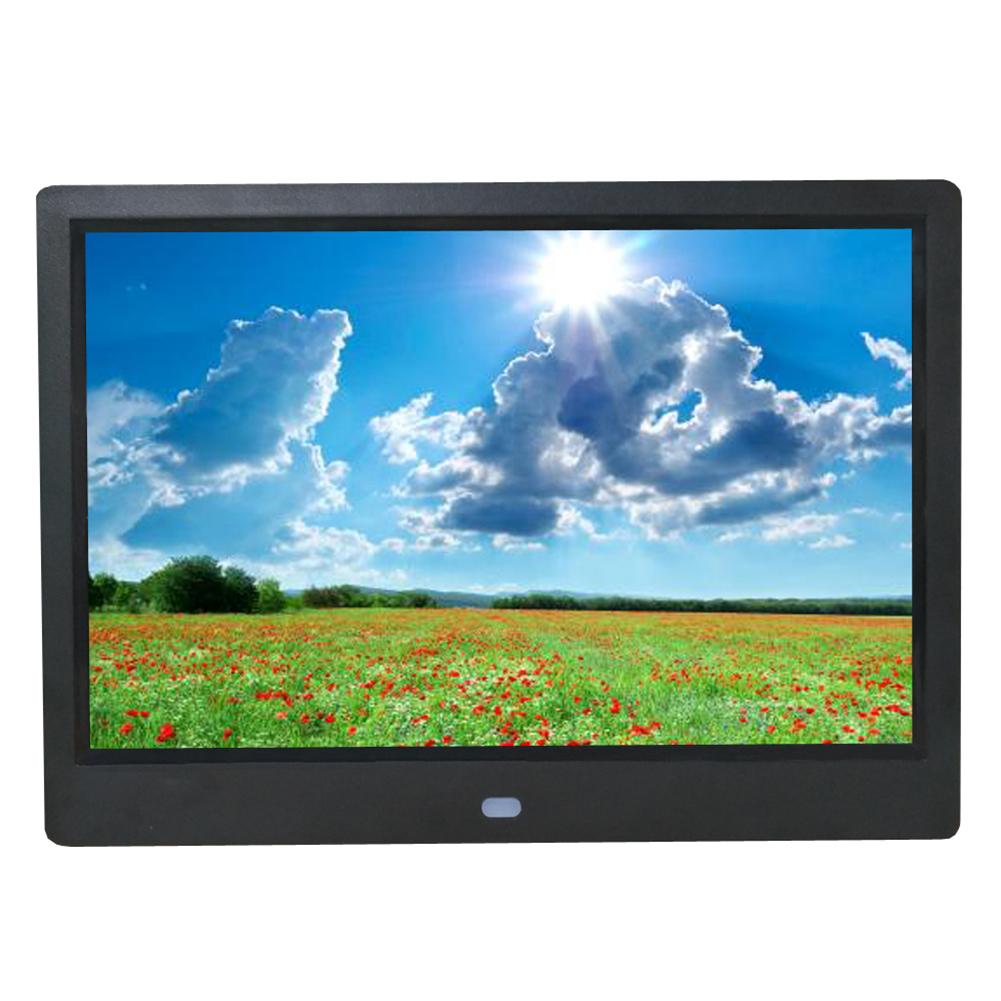 Digital Photo Frame HD 16:9 Crafted Frame with Built in Speaker IPS Screen Digital Picture Frame with Multimedia Player