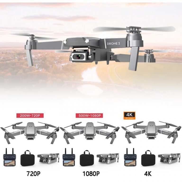 Drone 4K 2020 New E68 WIFI FPV Mini Drone With Wide Angle HD