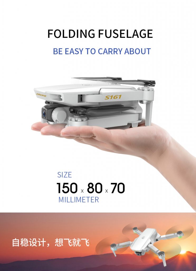 Drone 4K with Camera HD WIFI FPV 2.4GHZ Quadcopter
