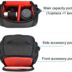 Capture Every Moment On-the-Go with Miflame Compact Camera Crossbody Bag - Ideal for Nikon, Canon, Sony DSLRs, Mirrorless Cameras, and Lenses ??
