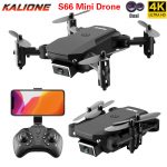S66 Foldable Mini Drone With RC Quadrocopter With 4K Camera HD Quad-Counter With Optical flow Dual Camera RC Helicopter drones