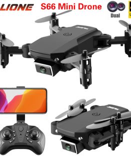 S66 Foldable Mini Drone With RC Quadrocopter With 4K Camera HD Quad-Counter With Optical flow Dual Camera RC Helicopter drones