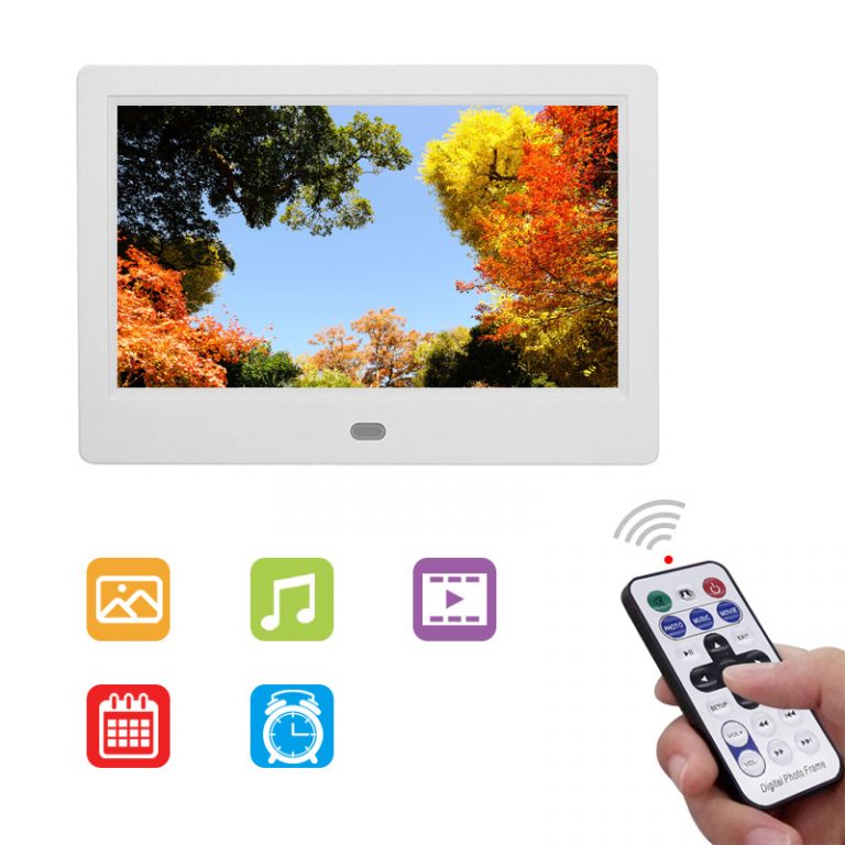 Photo Frame 1024x600 HD Ultra-Thin Electronic Photo Album LCD