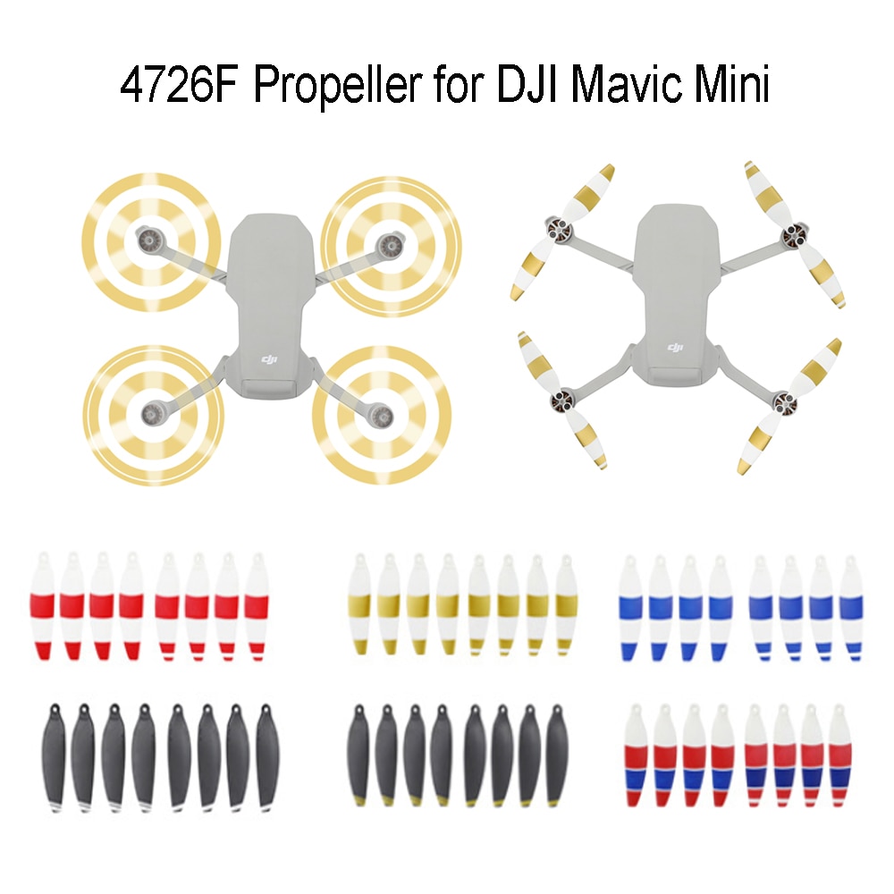 16Pcs 4726F Quick Release Propeller Drones Blades Low Noise Propellers for DJI Mavic Mini RC Drone Replacement Accessory