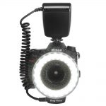 Ring Flash Bundle with 8 Adapter Ring for Canon Nikon