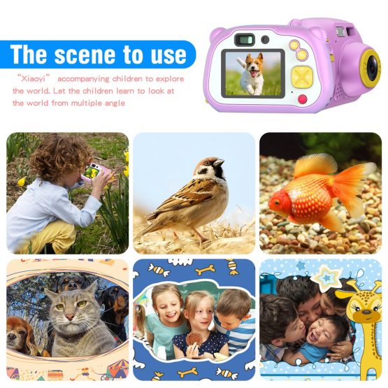 1080P FHD Auto Focus Wifi Children Camera Mini 2 Inch Cartoon Digital Camera - Image 3