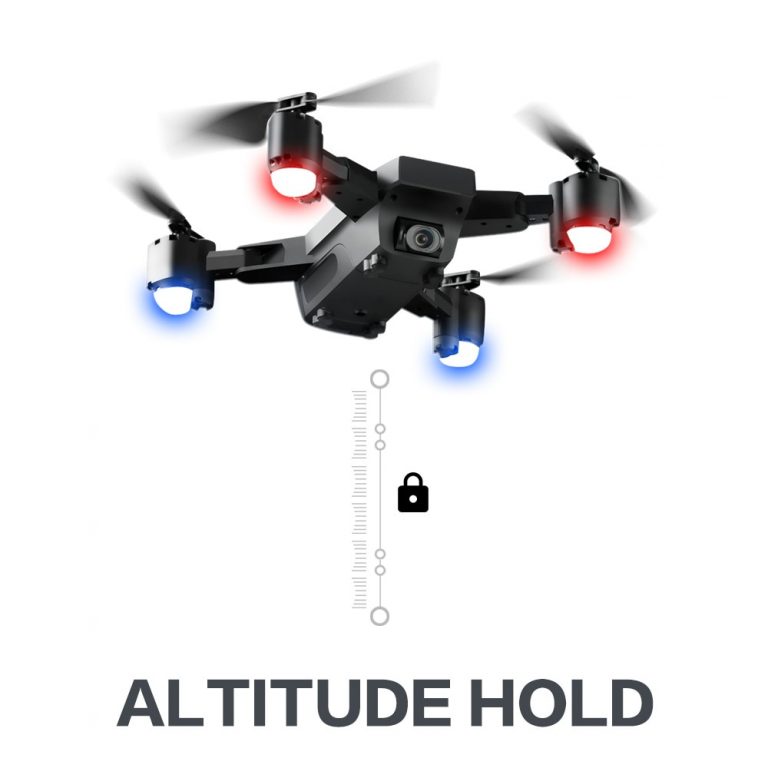 RC Drone With Live Video And Return Home Foldable