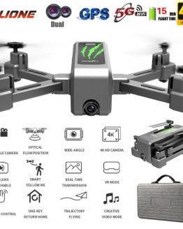 H5 RC drone GPS 4K HD camera 1080P 5G WIFI FPV drone ESC camera profissional 50X Zoom Wide Angle Optical Flow Selfie drones DRON