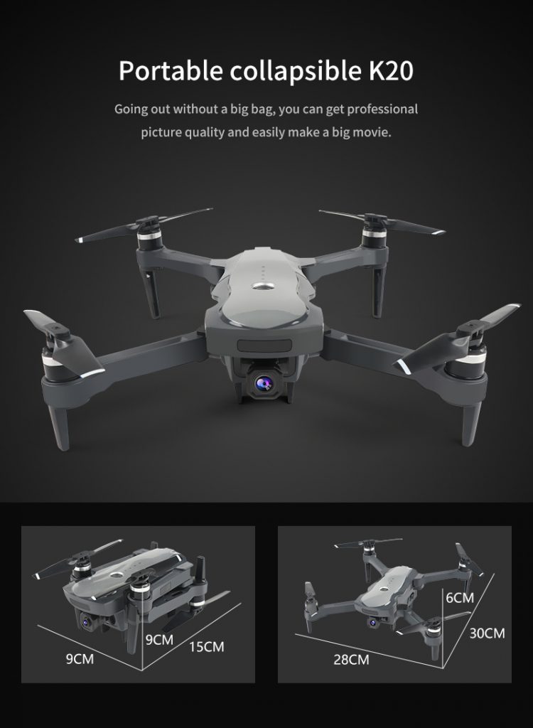 Professional Drone 4K GPS drone WiFi FPV Quadcopter