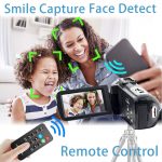 Video Camera 4K 48MP Touch Screen WiFi Live Streaming For Youtube