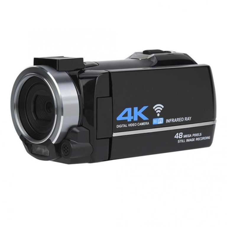 270 Degree Rotation 3 Inch IPS Screen 4K 48MP HD Digital DV Camera