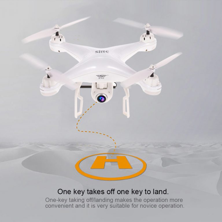 HD Camera Auto Return Altitude Hold Dynamic Follow RC Quadcopter