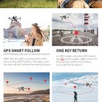 Drone HD 4K Camera 2AXIS Gimbal GPS 5G FPV