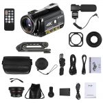 ORDRO AC3 4K WiFi Digital Video Camera Camcorder