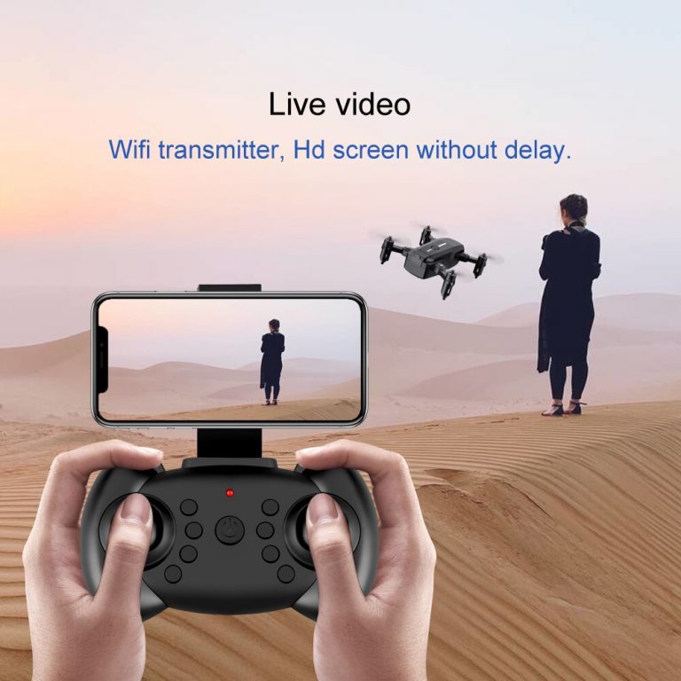 Mini Drone 4K HD Camera 1080P Wifi FPV Foldable Drones Hight