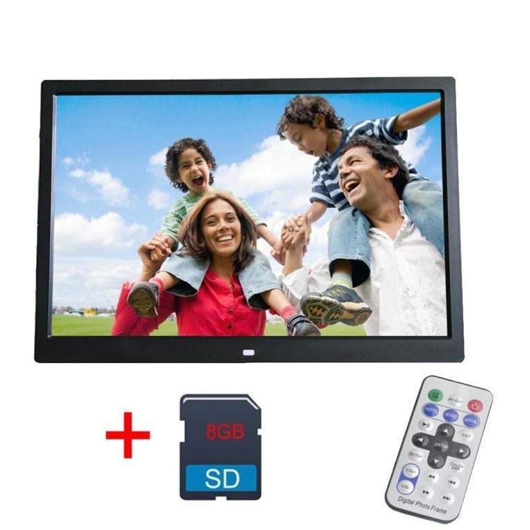 12 Inch Digital Photo Frame 8GB LED Backlight High-Definition 1280 X 800 Electronic Album Picture Music Video digitale fotolijst 1 Digital Photo Frame 8GB LED Backlight High-Definition 1280 X 800