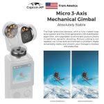 Bluetooth PALM3-Axis 4K HD Handheld Gimbal Camera Stabilizer