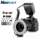 Macro LED Ring Flash Bundle with 8 Adapter Ring