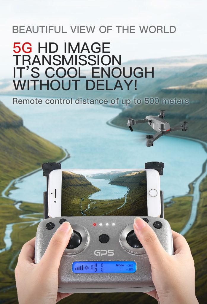 50X Zoom GPS Drone 4K HD Dual Camera Wide-Angle Anti-shake
