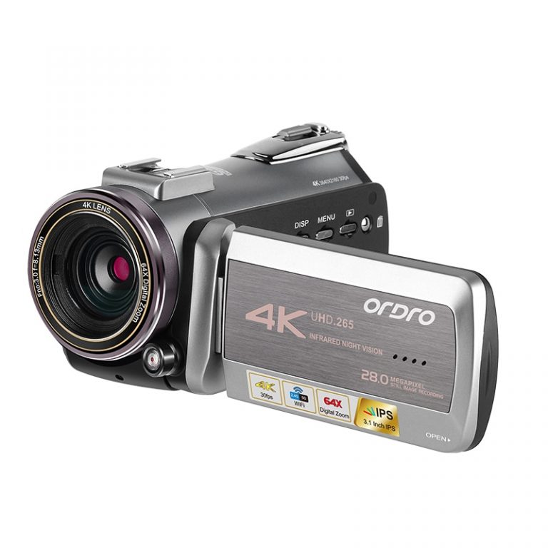 4K Video Camera Professional Digital Camcorder Ordro AZ50 30FPS